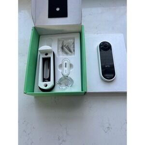 Arlo Wired Video Doorbell HD 180 View White AVD1001-1CCNAS Smart Home Security